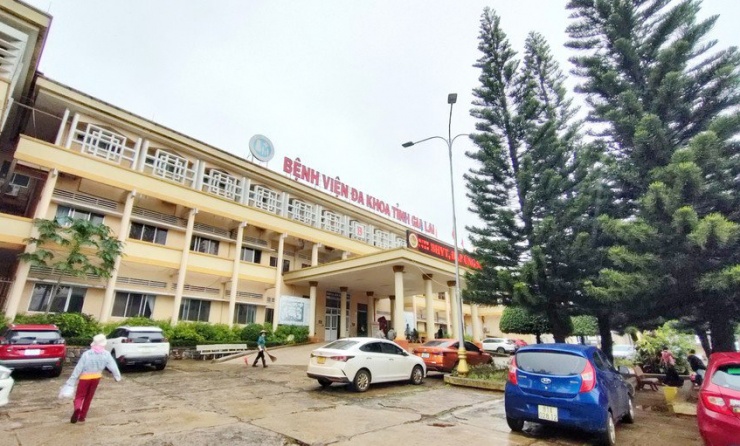Hai bệnh nhân được cấp cứu tại bệnh viện tỉnh Gia Lai sau khi bị ngộ độc thuốc diệt cỏ. Ảnh: LK