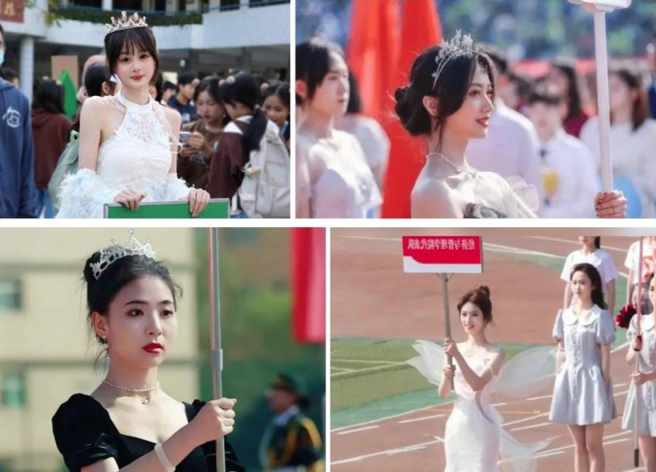 Nhiều cư dân mạng bị thu hút bởi vẻ ngoài xinh đẹp và khí chất xuất sắc của họ, không tiếc lời khen ngợi. Ảnh: Sina.