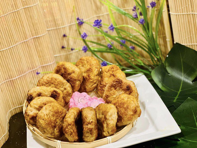 Thành phẩm cách làm chả lụa nướng tại gia của chị Hứa Thị Ly