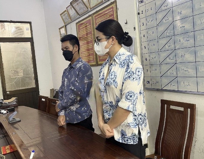 2 tài xế được mời lên làm việc tại cơ quan công an