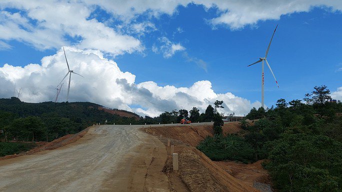 Một dự án điện gió ở huyện miền núi Hướng Hóa, Quảng Trị