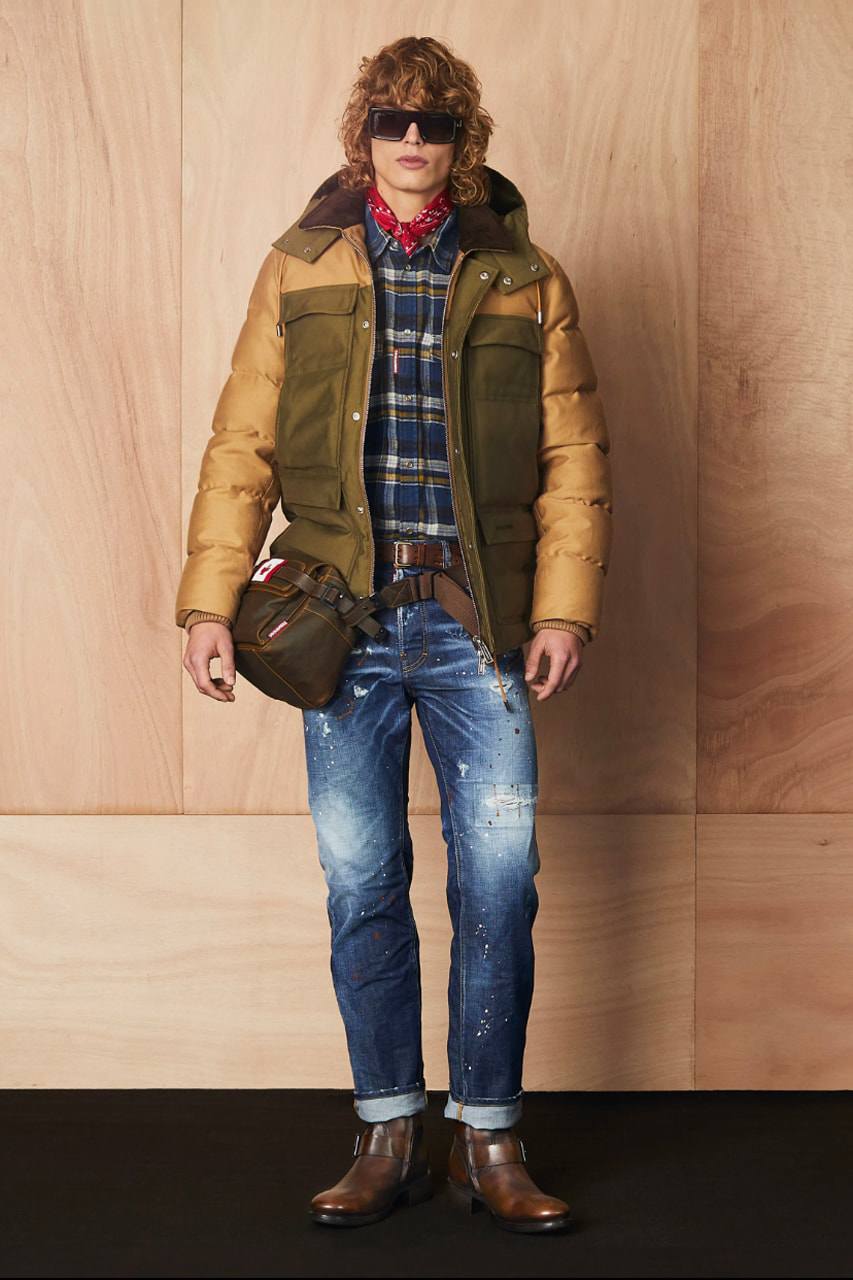 Dsquared2 Thu 2024 mang đến phong cách hoang dã Bắc Mỹ cho các chàng trai - 15
