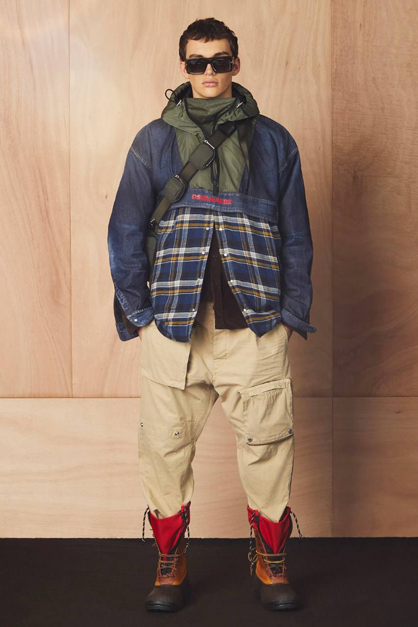 Dsquared2 Thu 2024 mang đến phong cách hoang dã Bắc Mỹ cho các chàng trai - 14