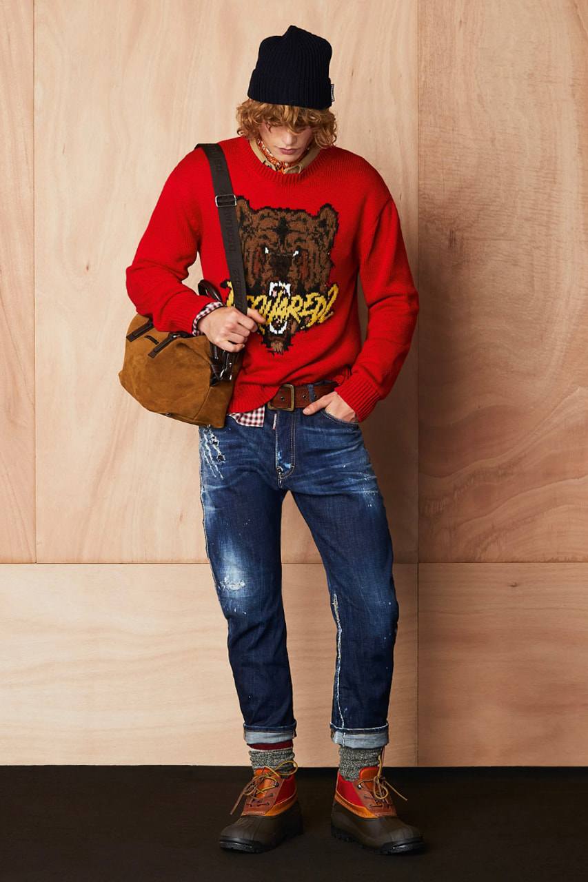 Dsquared2 Thu 2024 mang đến phong cách hoang dã Bắc Mỹ cho các chàng trai - 5