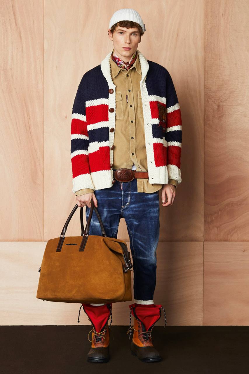 Dsquared2 Thu 2024 mang đến phong cách hoang dã Bắc Mỹ cho các chàng trai - 2