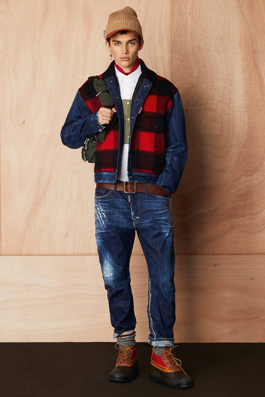 Dsquared2 Thu 2024 mang đến phong cách hoang dã Bắc Mỹ cho các chàng trai - 1