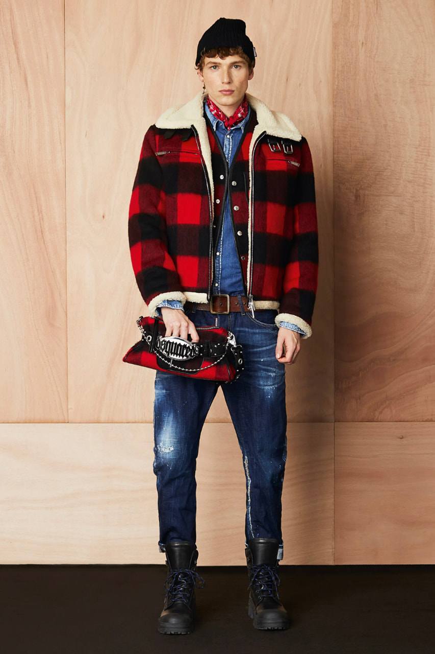 Dsquared2 Thu 2024 mang đến phong cách hoang dã Bắc Mỹ cho các chàng trai - 13