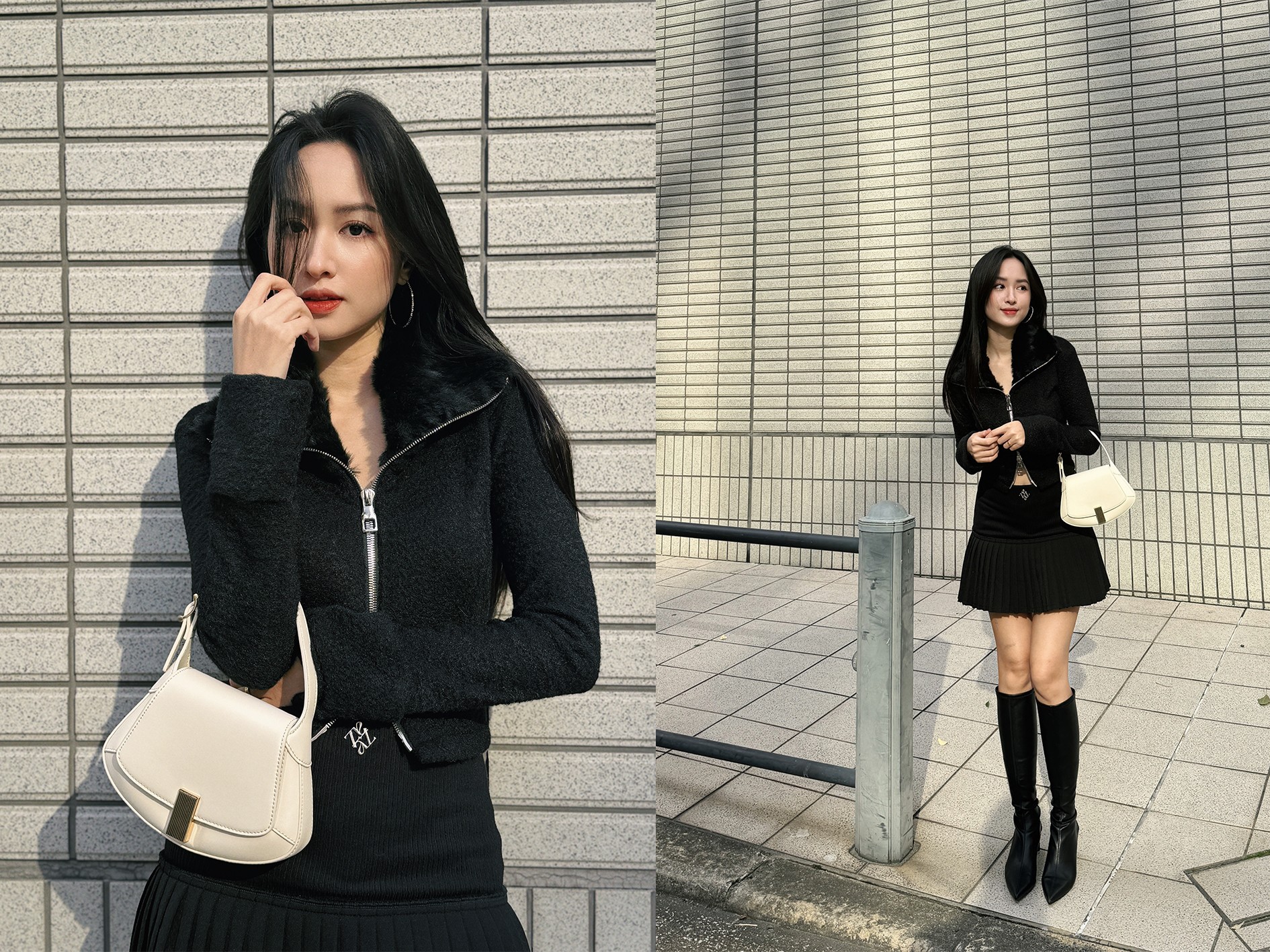 KOC Lê Vi đã bị chinh phục bởi sự tinh tế từ bộ sưu tập mùa Đông năm nay của CHARLES & KEITH