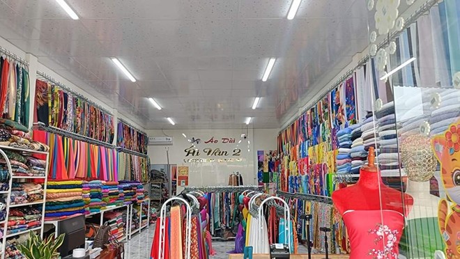 Nhà Vải Ái Vân có nhiều kinh nghiệm trong kinh doanh ngành vải