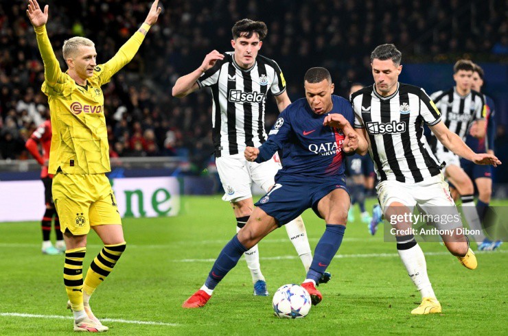 Dortmund xuất sắc vượt qua bảng "tử thần", PSG "hút chết" trước Newcastle