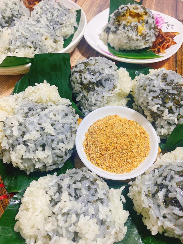Thành phẩm bánh khúc làm tại nhà đã hoàn thiện