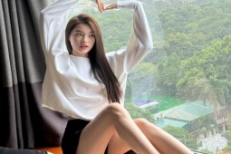 Làm đẹp - "Búp bê xứ dừa" bật mí cách đánh bay mỡ thừa, giữ đôi chân thon trắng nõn