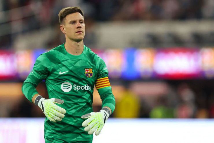 Ter Stegen đã bình phục chấn thương