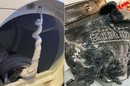 Tranh vui - 1001 sự cố “dở khóc dở cười” khi giặt đồ