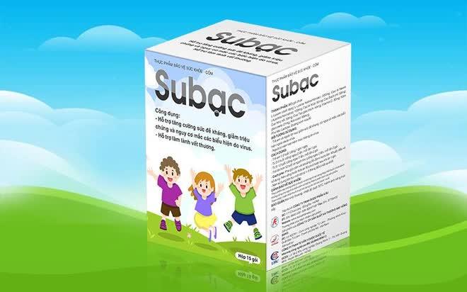 Cốm Subạc - Hỗ trợ tăng đề kháng, kháng virus, kháng khuẩn bị bệnh tay chân miệng