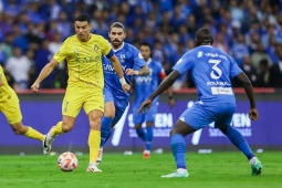 Video bóng đá Al Hilal - Al Nassr: VAR tước siêu phẩm Ronaldo, kịch tính 3 bàn & thẻ đỏ (Saudi Pro League)