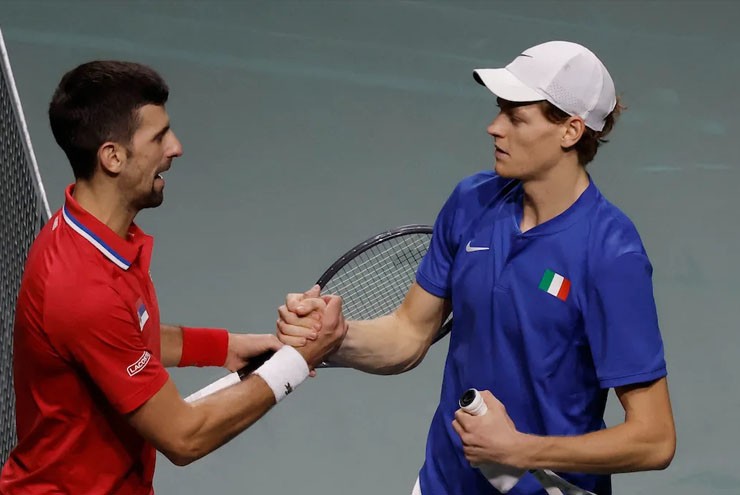 Djokovic và Sinner có 2 lần gặp nhau ở ATP Finals 2023