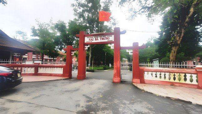 Trường THPT Hai Bà Trưng - nơi từng xảy ra những vi phạm, khuyết điểm trong việc điều hành, quản lý thu chi, tài chính.