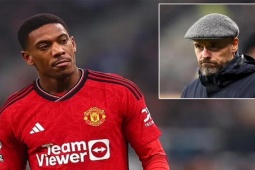 Bóng đá - Martial "bật" HLV Ten Hag ngay trên sân, MU bị chê phung phí cơ hội