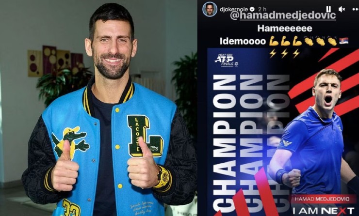 Medjedovic tiếp bước Djokovic mang lại vinh quang cho tennis Serbia