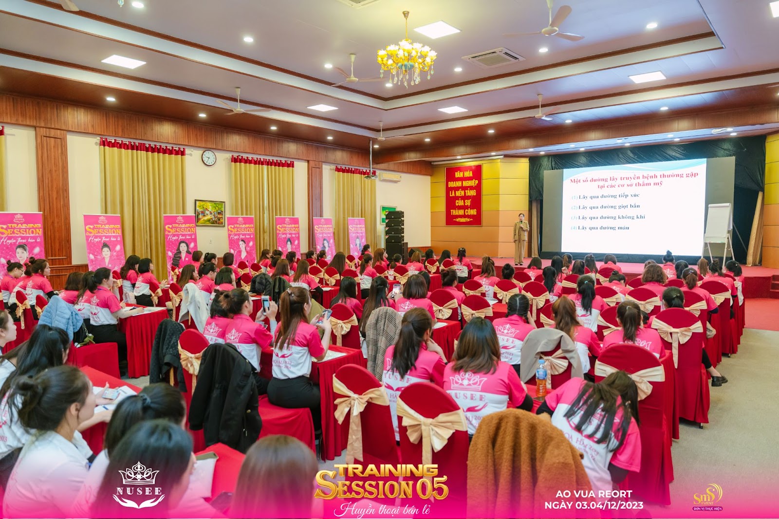 Khoá học giúp nâng cao kỹ năng chuyên môn và an toàn da liễu cho đội ngũ nhân sự Nusee