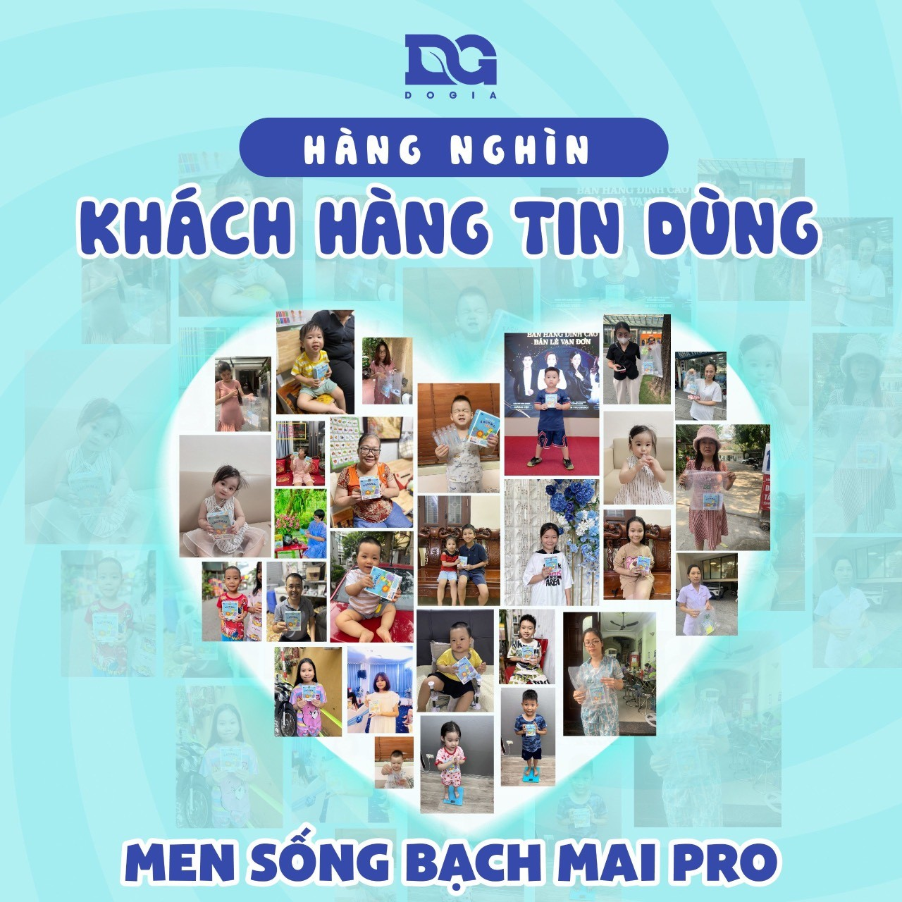 Rất nhiều khách hàng đã tin dùng men sống Bạch Mai Pro để có hệ tiêu hoá khoẻ mạnh