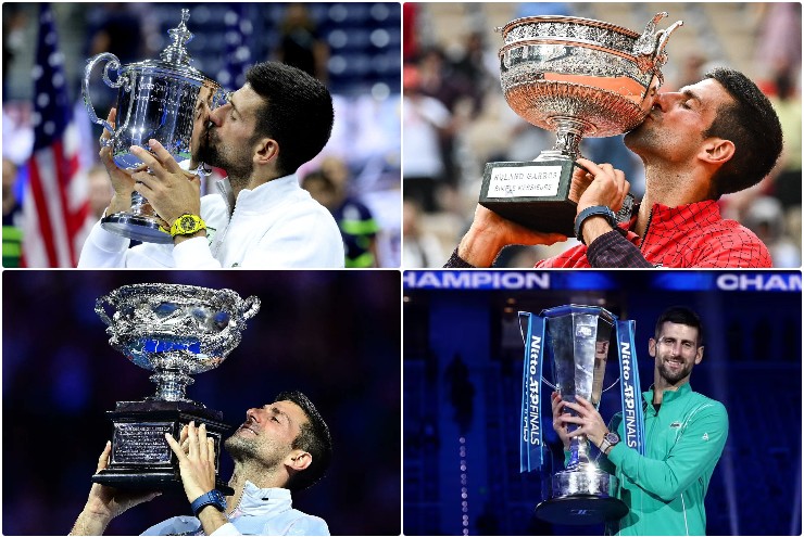 Năm 2023 là năm rất thành công của Novak Djokovic