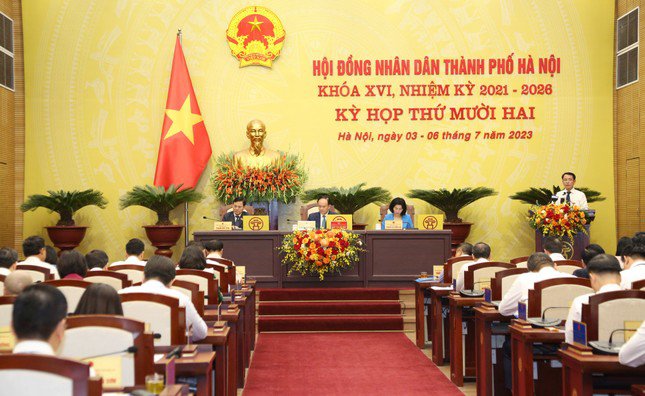 Kỳ họp thứ 12, HĐND TP. Hà Nội khóa XVI, nhiệm kỳ 2021-2026.