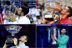 Thể thao - Ngỡ ngàng thống kê Djokovic năm 2023: "Cây trường sinh" làng tennis