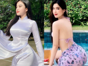 Thời trang - &quot;Thiên thần&quot; áo dài Đồng Nai, Đồng Tháp &quot;hot&quot; từ năm 18 tuổi, chuộng thời trang tôn body