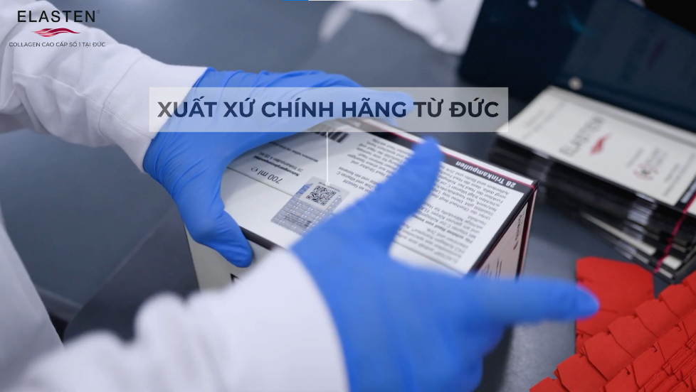 Tem hologram chứa mã QR của từng sản phẩm