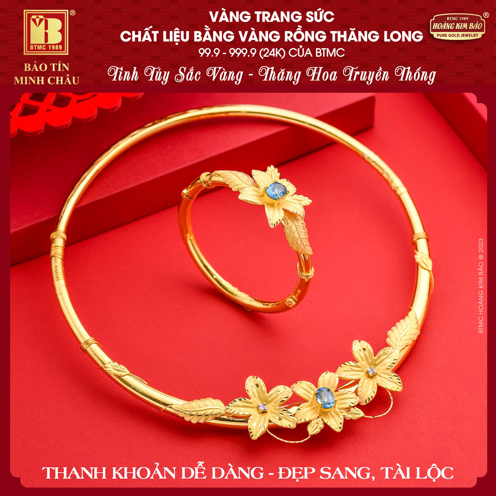 Những tuyệt phẩm vàng, trang sức Topaz xanh an lành, may mắn được yêu thích nhất tháng 12 - 6