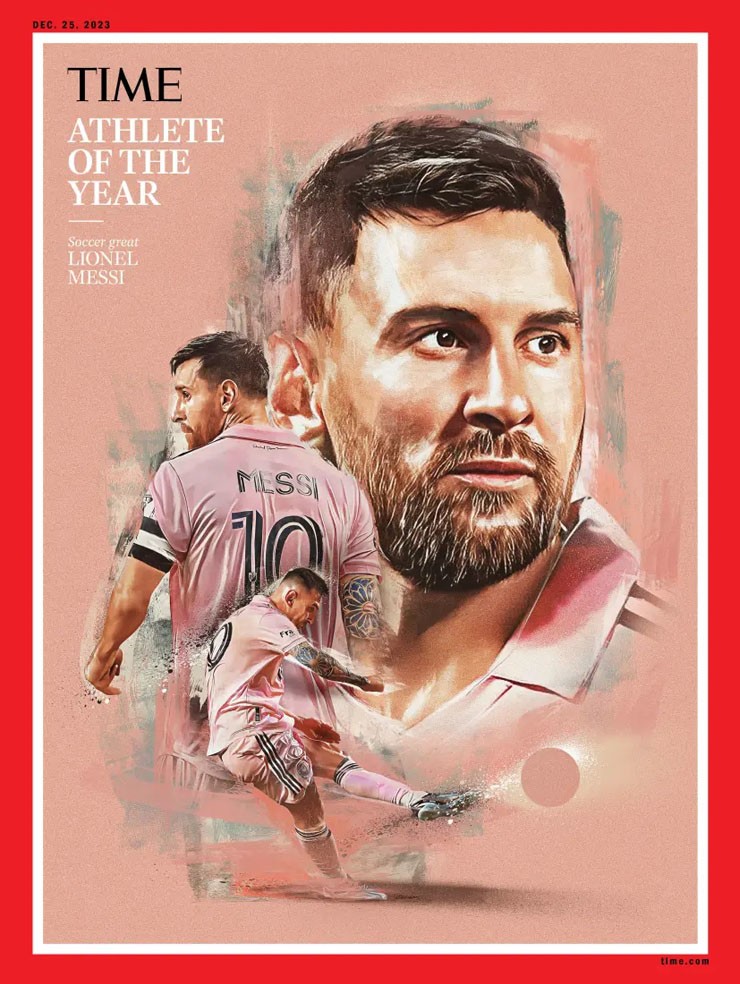 Messi được tạp chí TIME vinh danh