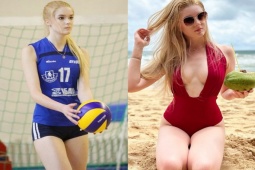 Thời trang - Bất ngờ với body nóng bỏng của "thiên thần bóng chuyền" cao 1m82, mặt tựa búp bê