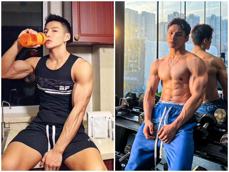 Theo anh, chỉ cần có sự quyết tâm và kiên trì là sẽ sở hữu được thân hình như ý.
