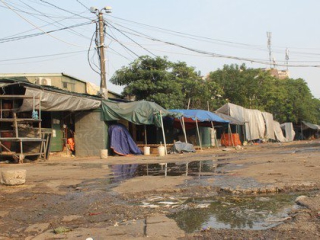 Kinh doanh - Nhếch nhác, hoang tàn dự án chợ đầu mối Minh Khai 20 năm vẫn 'trên giấy'