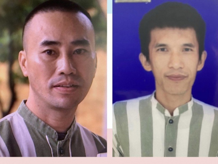 Phan Công Thành (trái) và Nguyễn Đắc Hoàng.