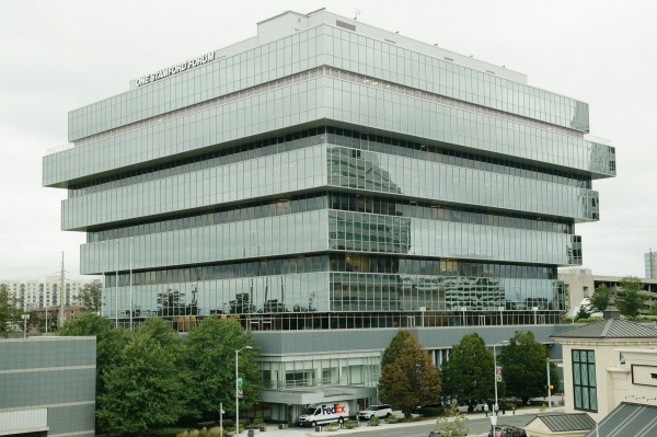 Trụ sở Purdue Pharma tại Stamford, Connecticut (Mỹ). Ảnh: New York Times.