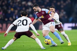 Bóng đá - Trực tiếp bóng đá Aston Villa - Man City: Bế tắc toàn tập (Ngoại hạng Anh) (Hết giờ)