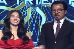 Giải trí - Cô gái xinh đẹp "gây sốt" trên sóng Ai là triệu phú hóa ra là hot girl này