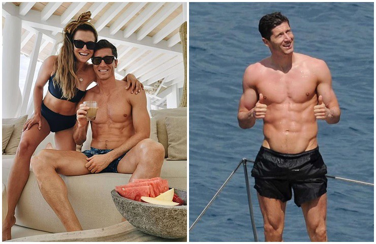 Tiền đạo Robert Lewandowski cùng bà xã đều là những người có lối sống lành mạnh.&nbsp;
