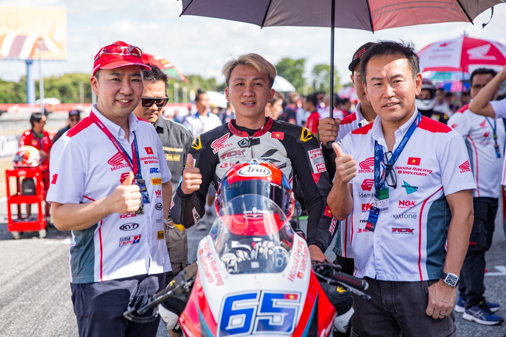 Tay đua #65 Cao Việt Nam đang có thành tích rất tốt tại ARRC