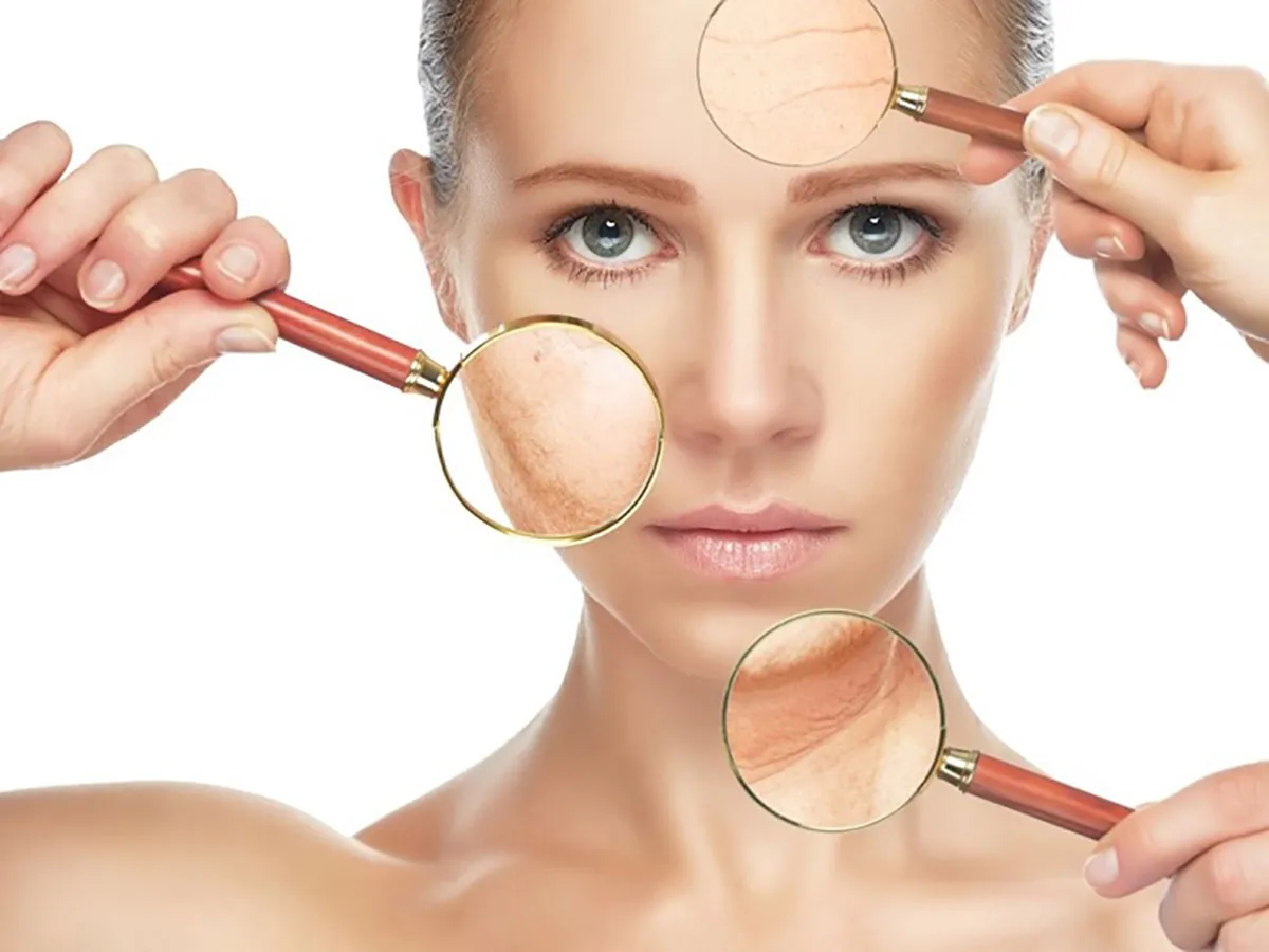 &nbsp;Phụ nữ sau 30 bắt đầu có các dấu hiệu lão hoá da