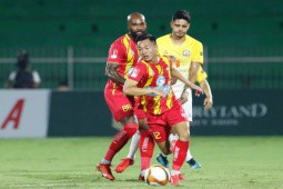 Trực tiếp bóng đá Bình Định - Thanh Hóa: Rimario ghi bàn (V-League)