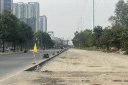 Tin tức trong ngày - Cận cảnh dự án mở rộng đường vào cảng Cát Lái đang được tái thi công