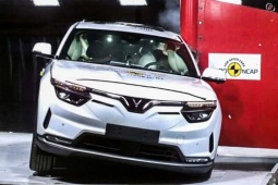 Tin tức ô tô - Xe điện VinFast VF8 đạt chuẩn 4 sao về chứng nhận an toàn EURO NCAP