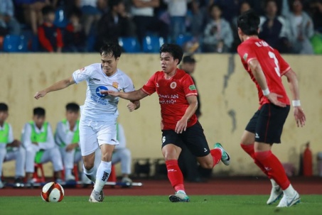 Video bóng đá Nam Định - Công an Hà Nội: Quang Hải tỏa sáng, bùng nổ cuối trận (V-League)