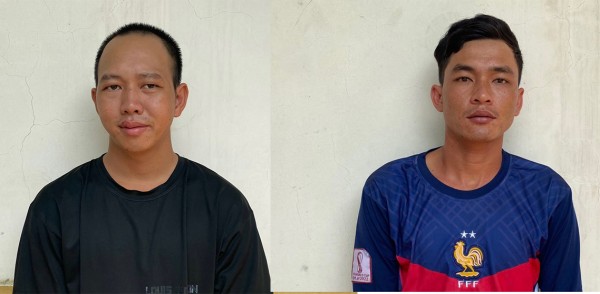 Đối tượng Hậu và Đạt.