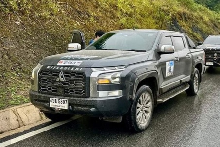 Bắt gặp Mitsubishi Triton 2024 "đi phượt" tại Tây Bắc, Việt Nam