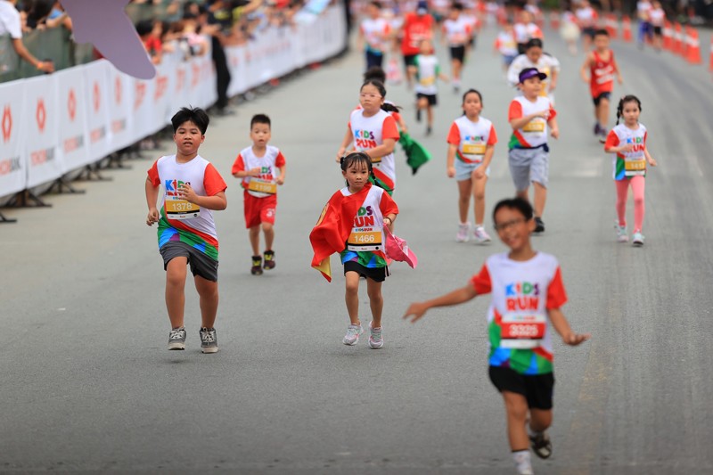 Hừng hực tinh thần thể thao của hơn 1.000 vận động viên nhí ở giải Kids Run mùa 6 tại TP. HCM - 5